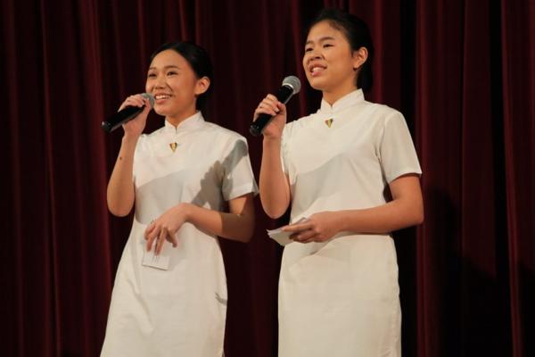 Kathy Chan and Odelia Yue host the show
